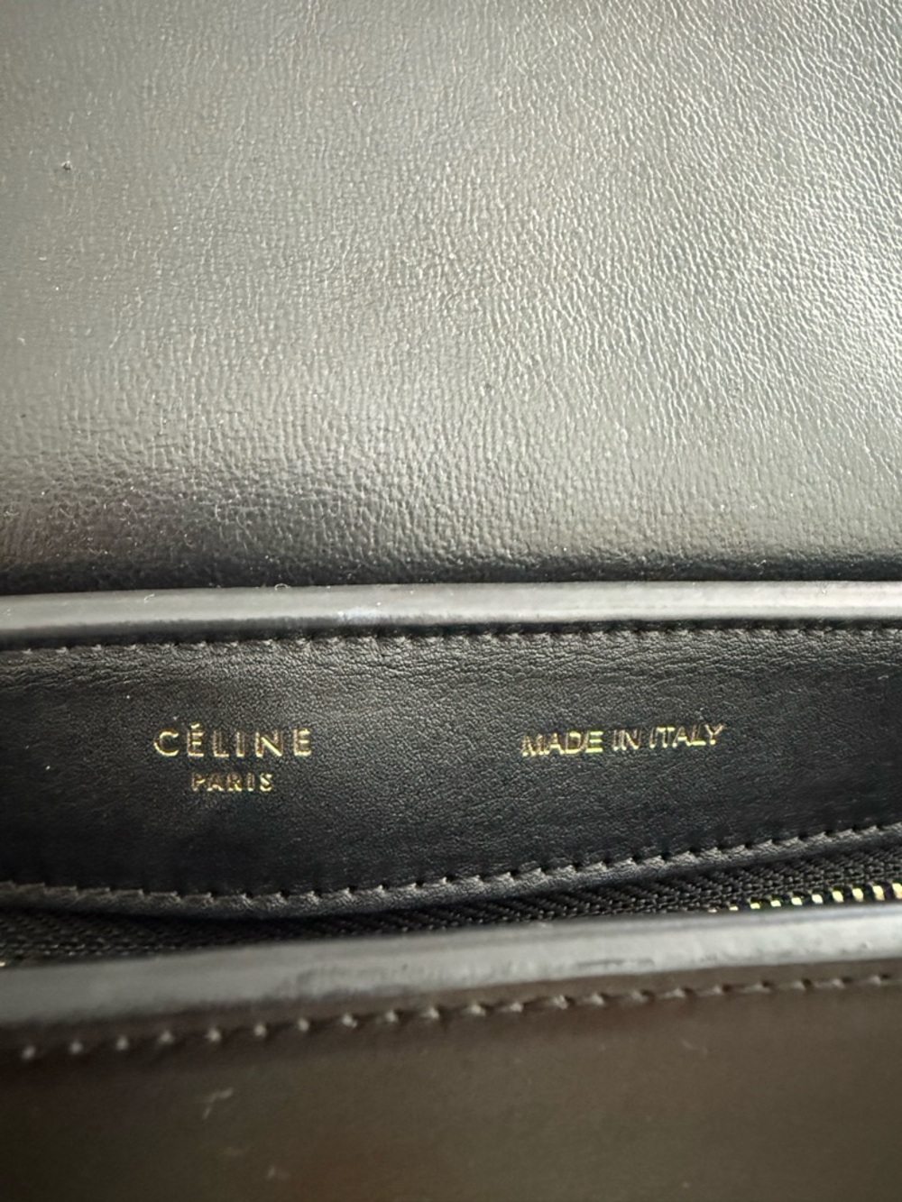 CelineTri-Color Trapeze Leather & SuedeTop Handle Bag - dust bag included - Picture 2 of 13